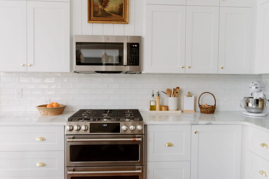 white IKEA kitchen