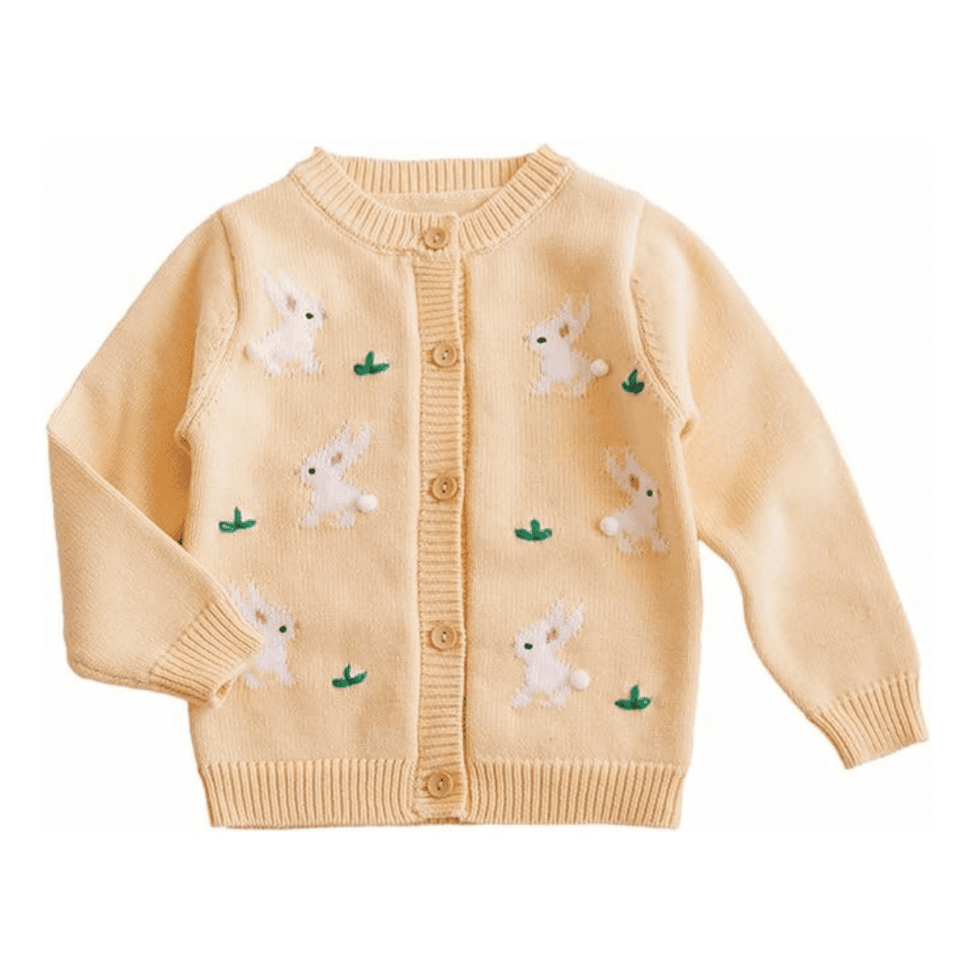 Yellow Bunny Sweater - arinsolangeathome