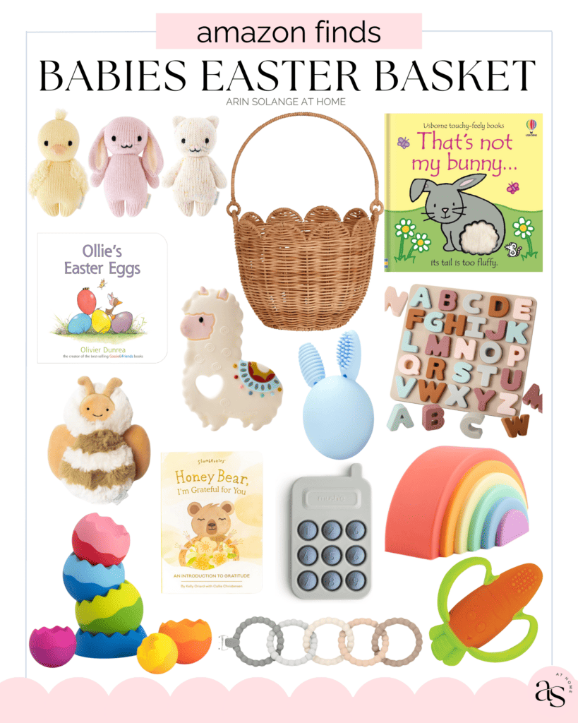 babies easter basket