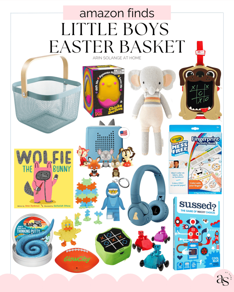 little boys easter basket