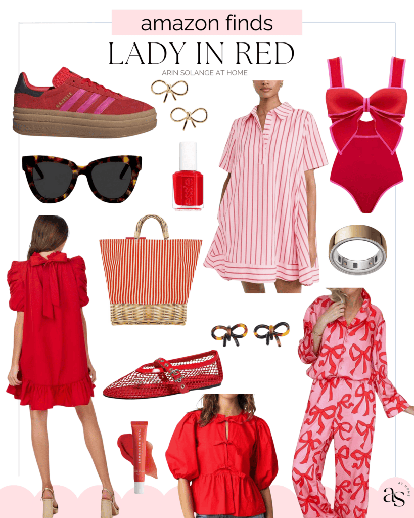 lady in red