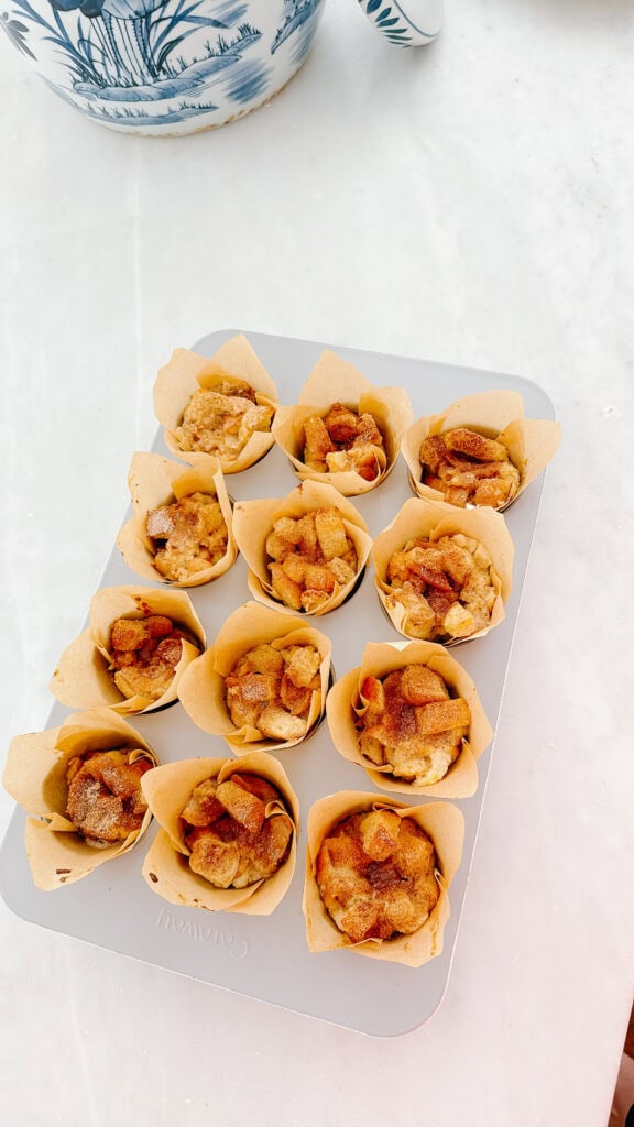 Breakfast meal prep ideas using crusts from homemade uncrustables